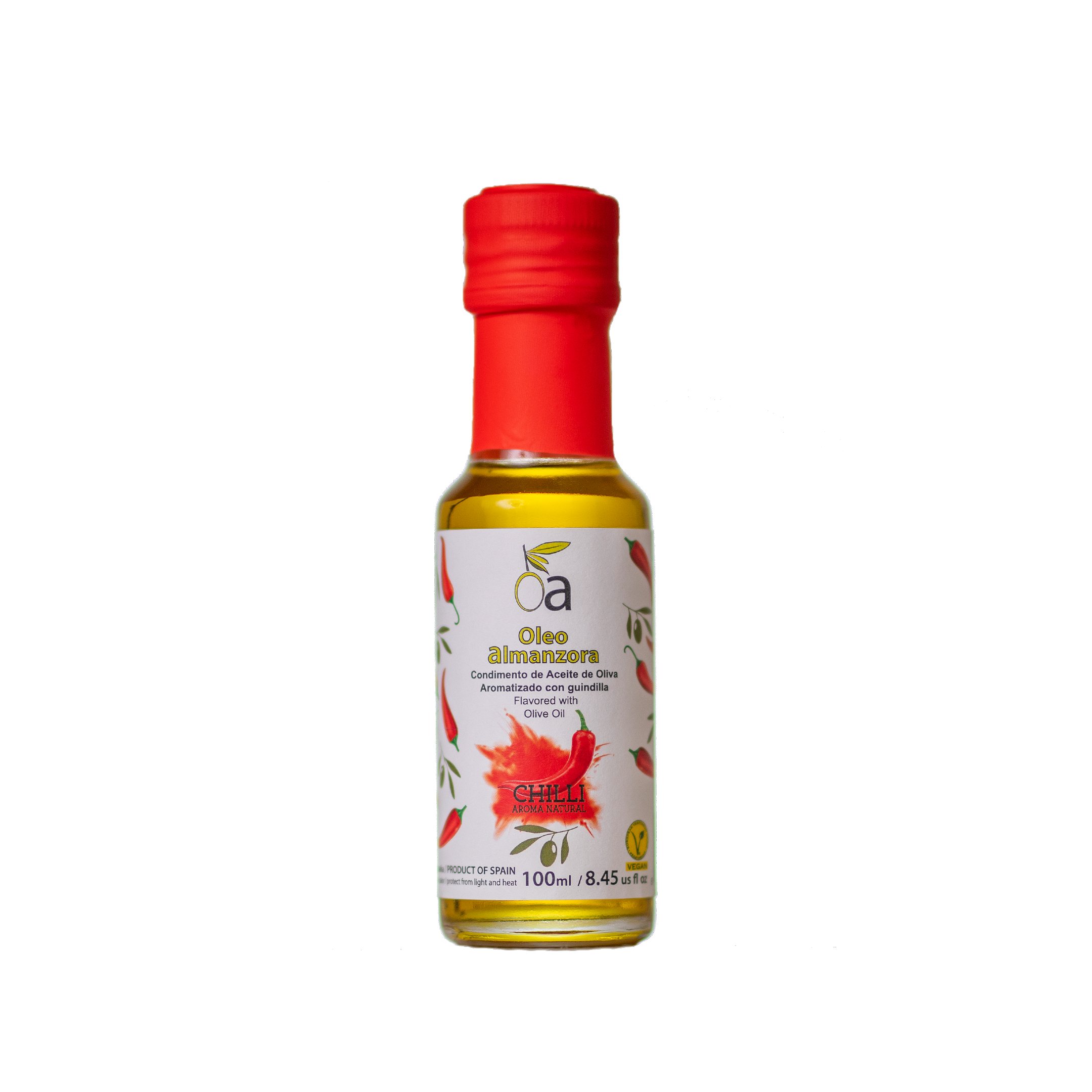 Condimento de Aceite de Oliva con Guindilla 100ML