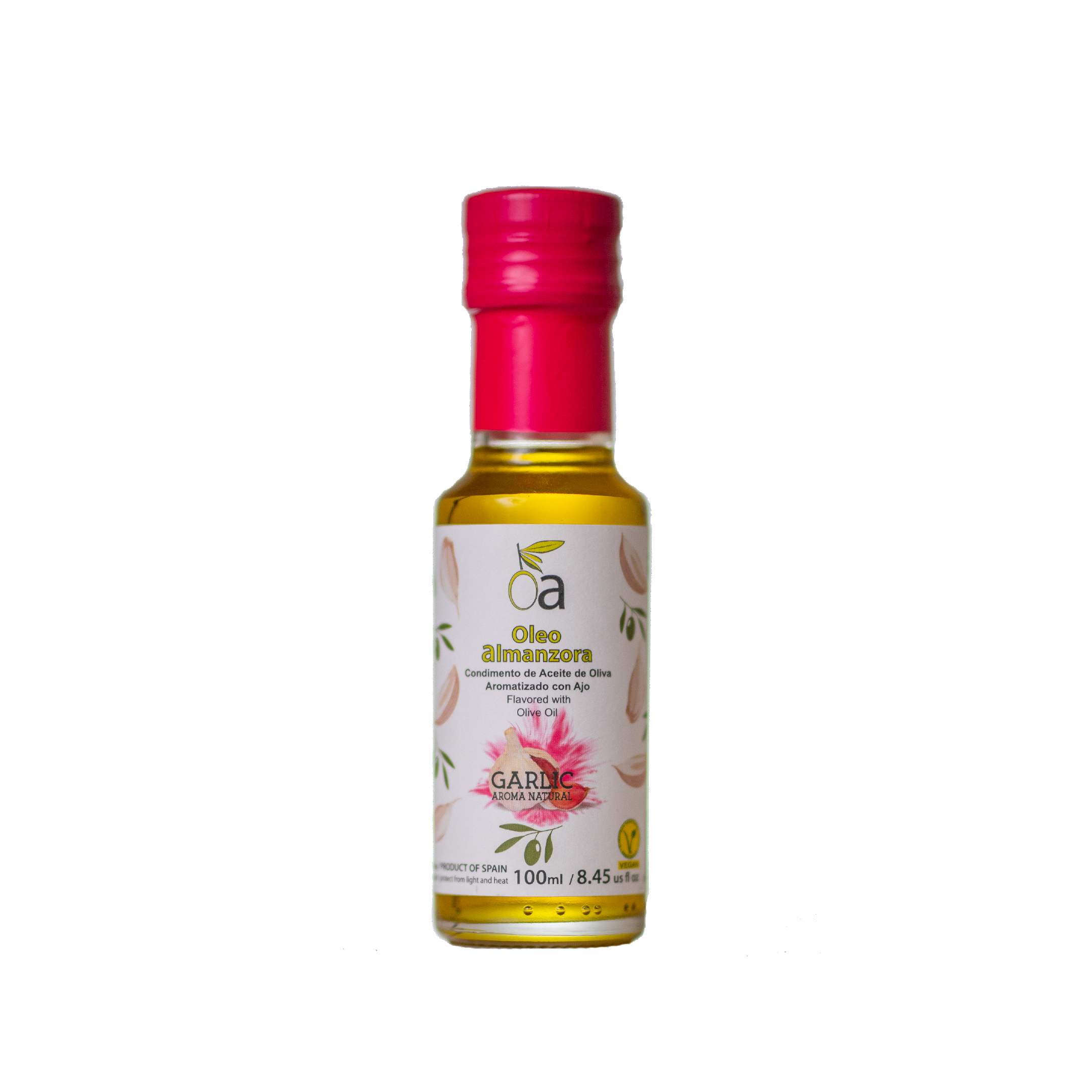 Condimento de Aceite de Oliva con Ajo 100ML