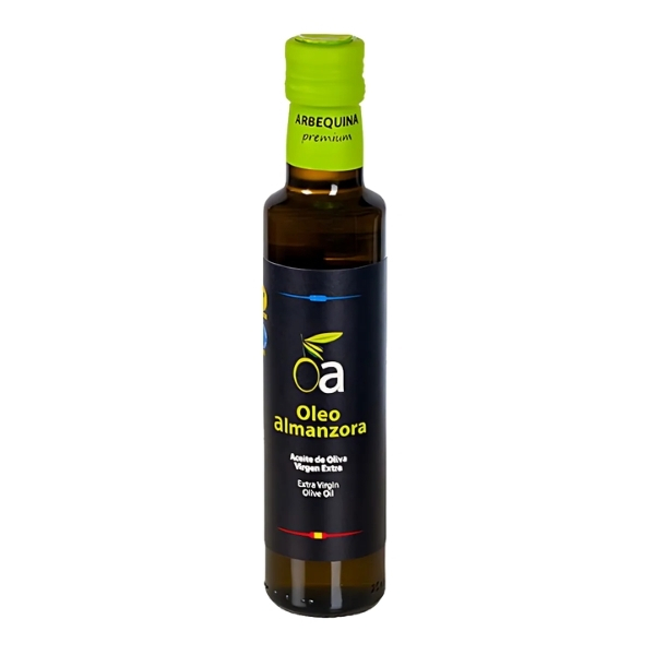 Botella 250ml. Aceite Arbequina.